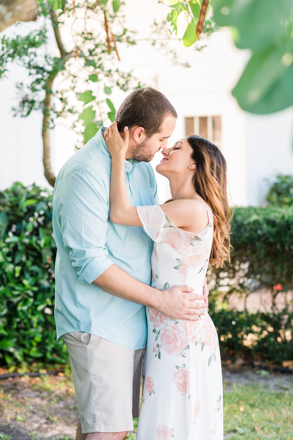 Nella and Michael's Engagement Session at Up the Creek Farms