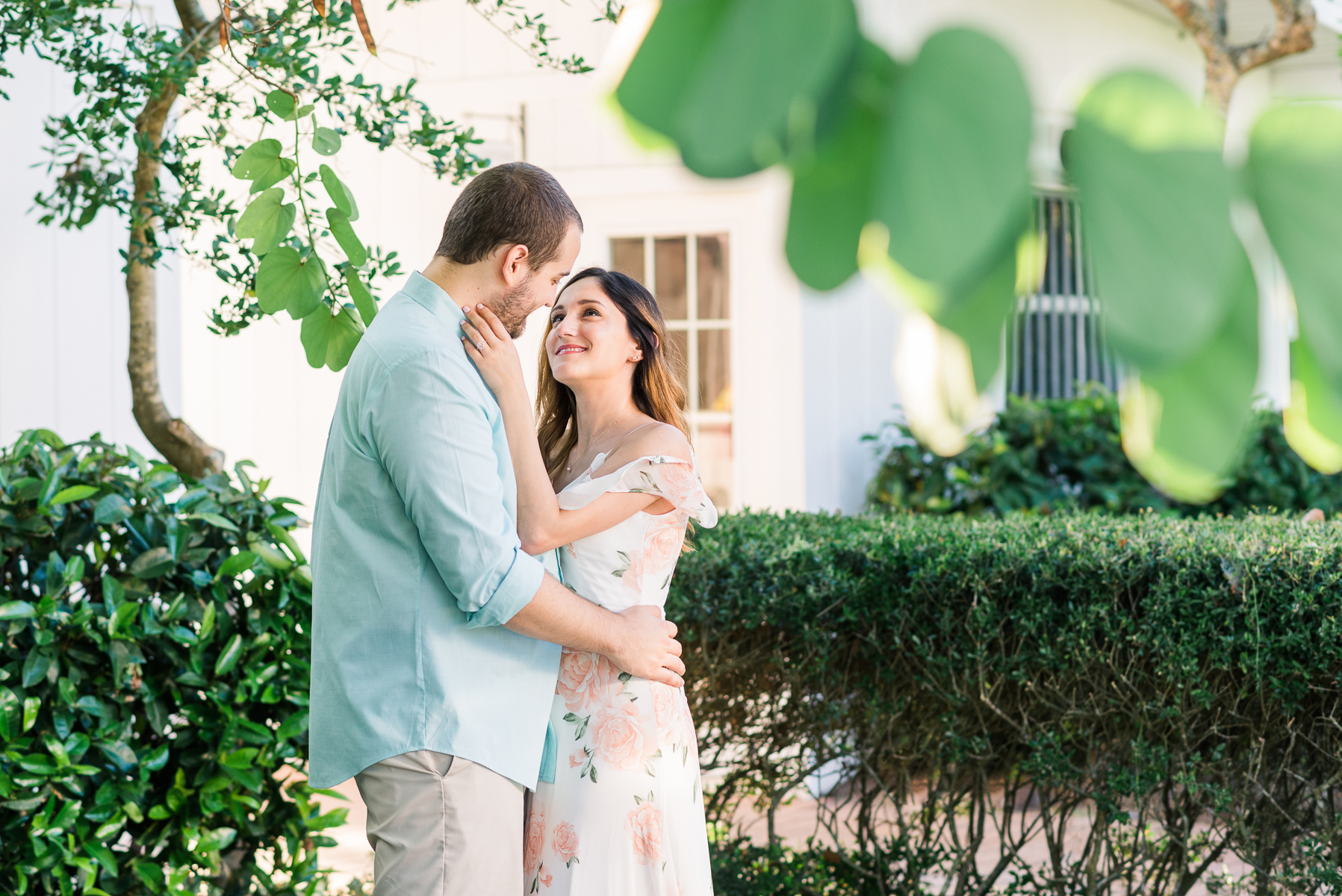 Nella and Michael's Engagement Session at Up the Creek Farms