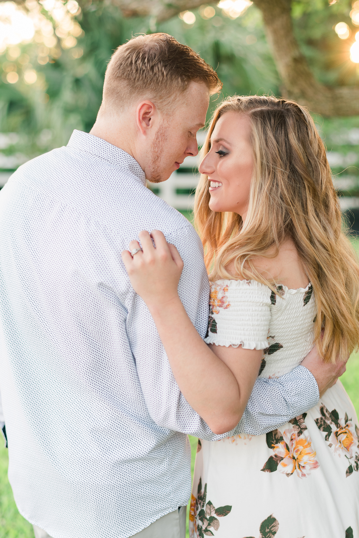 Courtney and Connor's Engagement Session at Up the Creek Farms 